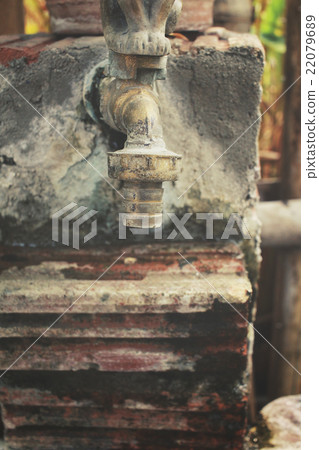 Antique faucets. 22079689