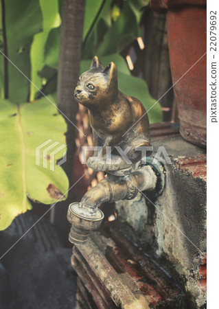 Antique faucets. 22079692