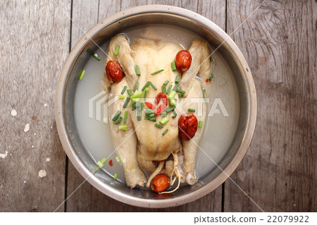 Ginseng chicken soup korean food Ginseng chicken soup korean food 22079922