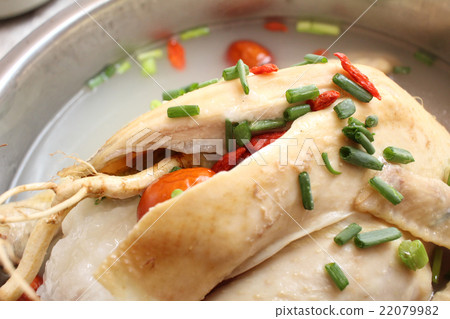 Ginseng chicken soup korean food Ginseng chicken soup korean food 22079982