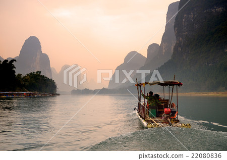 Landscape in Yangshuo Guilin, China .. Landscape in Yangshuo Guilin, China .. 22080836
