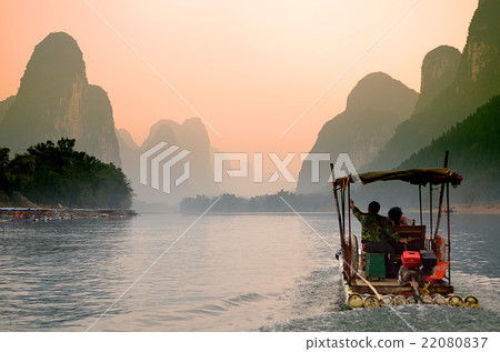 Landscape in Yangshuo Guilin, China .. 22080837