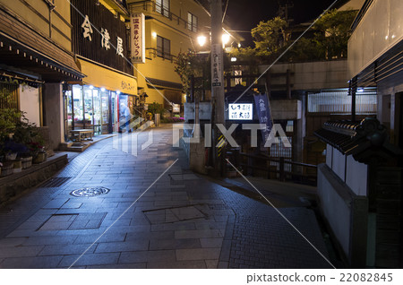 Night Shibu Onsen 22082845