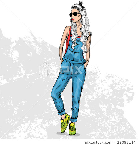 trendy color look  22085114