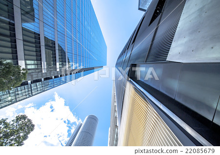 Look up at the building Look up at the building 22085679
