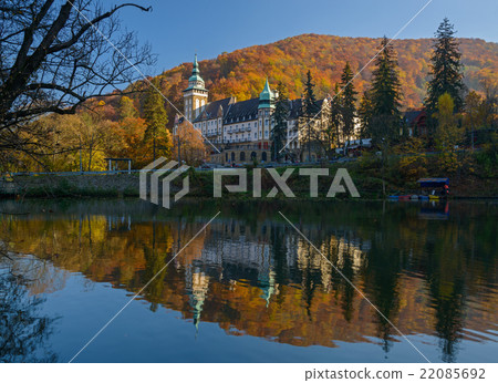 Lillafured palace in autumn season Lillafured palace in autumn season 22085692