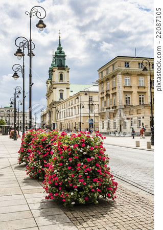 Holy Cross Church in Warsaw in Poland Holy Cross Church in Warsaw in Poland 22087105