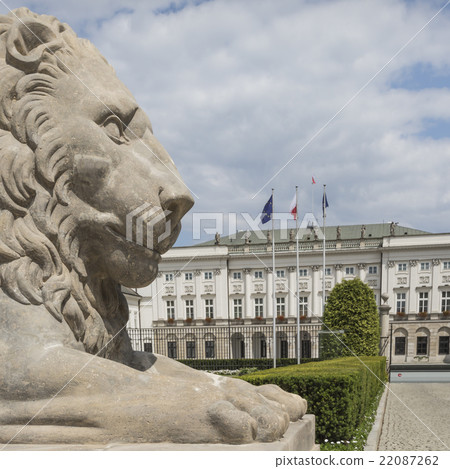 Presidential Palace in Warsaw, Poland. 22087262