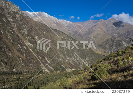 The panorama of mountain landscape of Ala-Archa 22087279