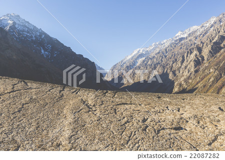 The panorama of mountain landscape of Ala-Archa 22087282