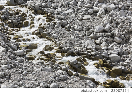 Mountain river of Ala-Archa gorge, Kyrgyzstan 22087354