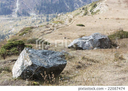 The panorama of mountain landscape of Ala-Archa The panorama of mountain landscape of Ala-Archa 22087474