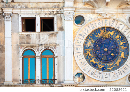 Zodiac astronomical Clock Tower 22088621