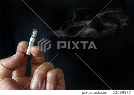 Cigarette in hand Cigarette in hand 22089577