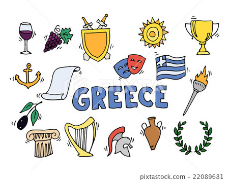 Greece Landmarks and cultural features . Greece Landmarks and cultural features . 22089681