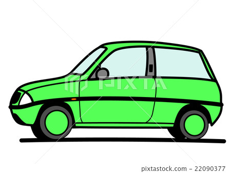 緊湊型車綠色 22090377