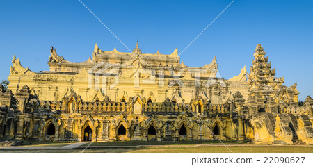 Maha Aungmye Bonzan Monastery in Myanmar Maha Aungmye Bonzan Monastery in Myanmar 22090627