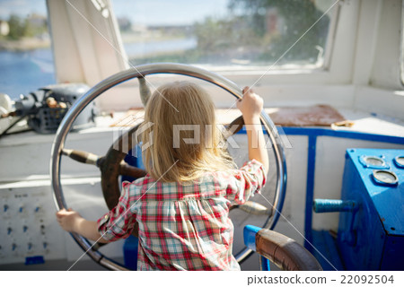 little sweet girl on yacht little sweet girl on yacht 22092504