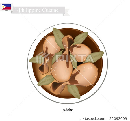 Adobo or Philippines Meat Stir with Vinegar Adobo or Philippines Meat Stir with Vinegar 22092609