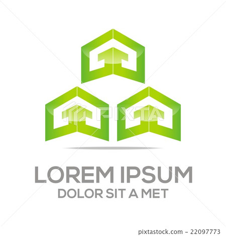 Logo Texture House Vector Real Estate 22097773