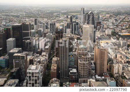 墨爾本街市晚上視圖 22097790