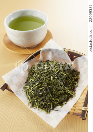 茶葉和綠茶 22099582