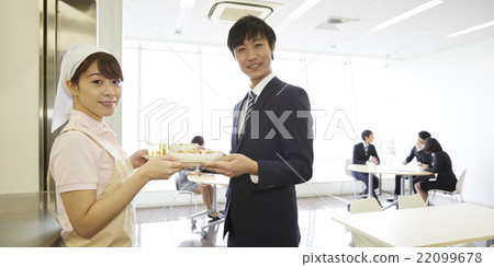 Business company cafeteria image Business company cafeteria image 22099678