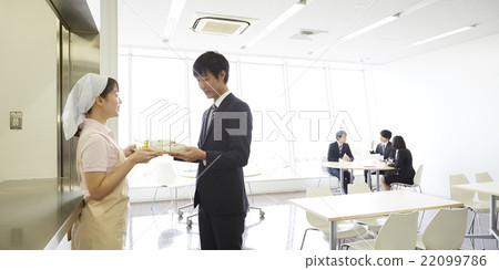 商業公司自助餐廳圖像 22099786