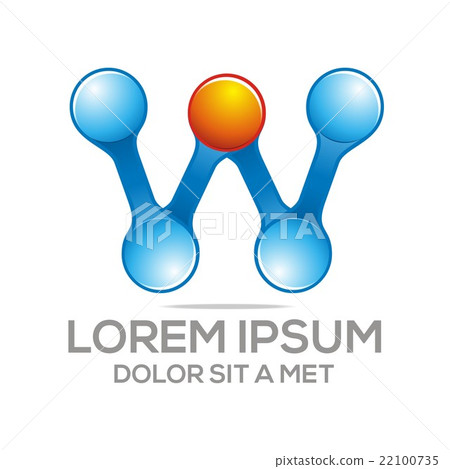 Logo Combination of Alphabet MW Art Collection Logo Combination of Alphabet MW Art Collection 22100735