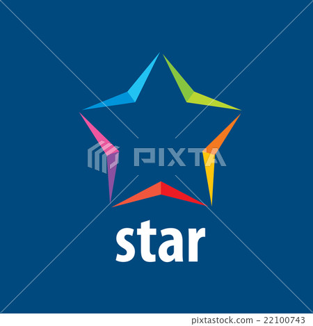 vector logo star 22100743