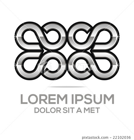 Logo Infinity Symbol S 8 Vector Element 22102036