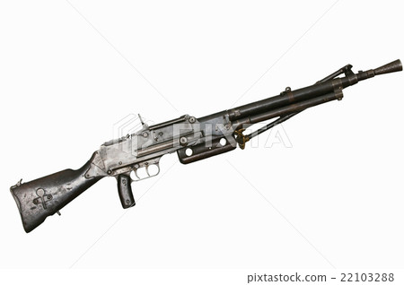 Old French machine gun Old French machine gun 22103288