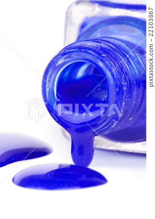 Spilled nail varnish Spilled nail varnish 22103867