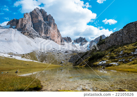 Dolomites Lake Mitteralplsee Dolomites Lake Mitteralplsee 22105026
