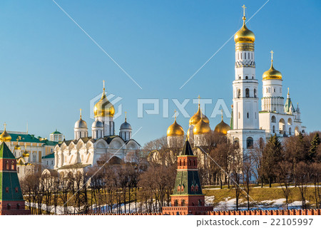 Cathedrals of the Moscow Kremlin, Russia 22105997