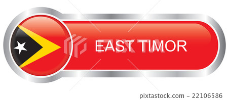 East Timor Flag glossy banner  22106586