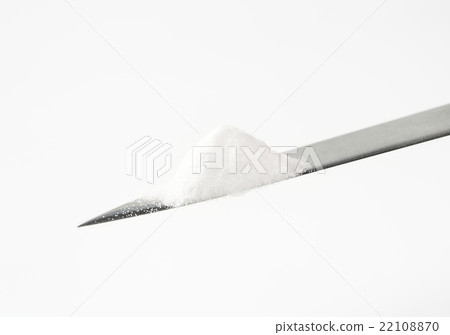 cooking soda on knife cooking soda on knife 22108870