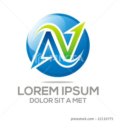 Logo abstract letter symbol element vector Logo abstract letter symbol element vector 22110775