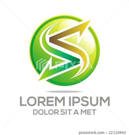 Logo abstract letter symbol element vector 22110843
