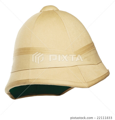 safari hat isolated on white background safari hat isolated on white background 22111833