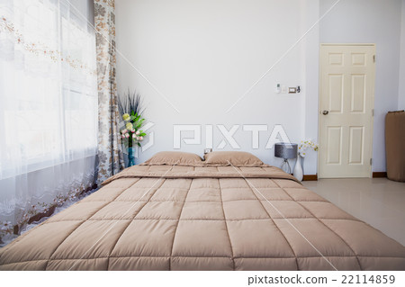 Bed room interior decoration modern designed. 22114859