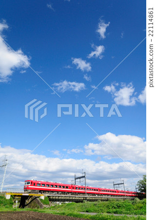 1800 type temporary express train running on Tobu Nikko Line 22114861