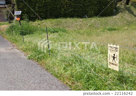 用於預防動物損傷的電圍欄 22116242