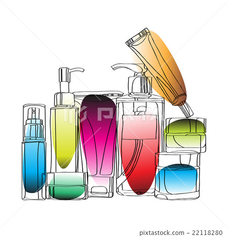 set of cosmetics for skin care 22118280