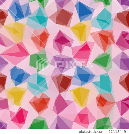 Abstract Low Poly Background 22118449