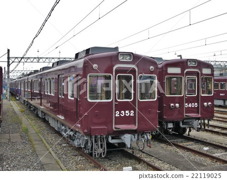 Hankyu Electric Railway 2300 Series 2301 F C # 2352 Dynamic Storage Car 22119025