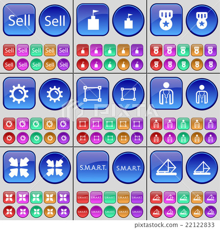 Sell, Flag tower, Medal, Gear, Frame, Doctor, Depl Sell, Flag tower, Medal, Gear, Frame, Doctor, Depl 22122833