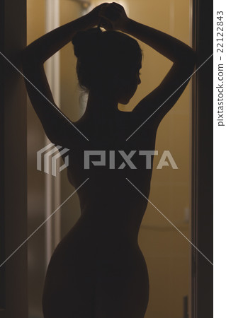 Nude girl back. 22122843