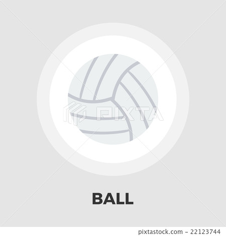 Volleyball flat icon Volleyball flat icon 22123744
