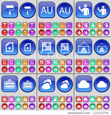 Roller, AU, Silhouette, File, Bookshelf, Flower, O 22123758